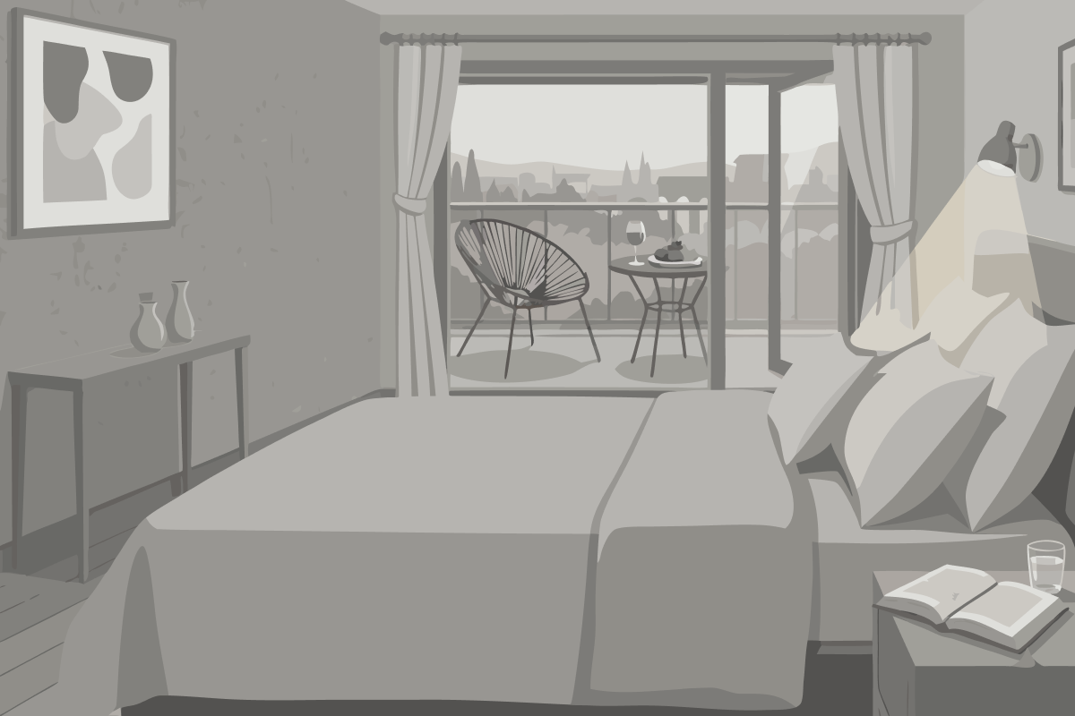 Queen Room with Two Queen Beds - Smoking